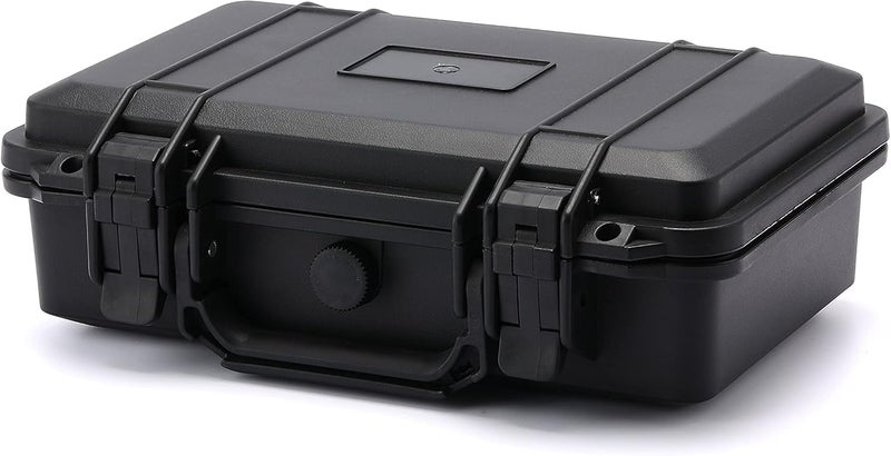 Mayouko Portable Tool Box with Shock- Proof Sponge, Water Proof Grade IP67, Waterproof Hard Case with Foam Insert, Shockproof Carrying Case, Explosion Proof Box, 11.6"L×8.3"W×3.9"H - Image 1