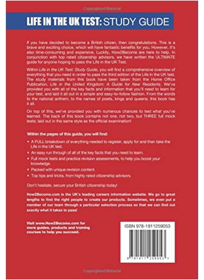 null - Pass the Life in the UK Test: Complete Study Guide. An Essential Guide to Passing the British Citizenship Test - Image 1