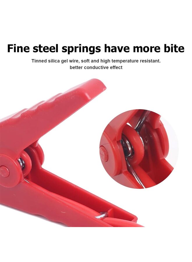 Car Jump Starter Clamps, 12V Automotive Portable Emergency Booster Jumper Starter Booster Clamp Cables, EC5 Connector Replacement Alligator Clip, Universal for Vehicle, SUV, Truck, RV - Image 3