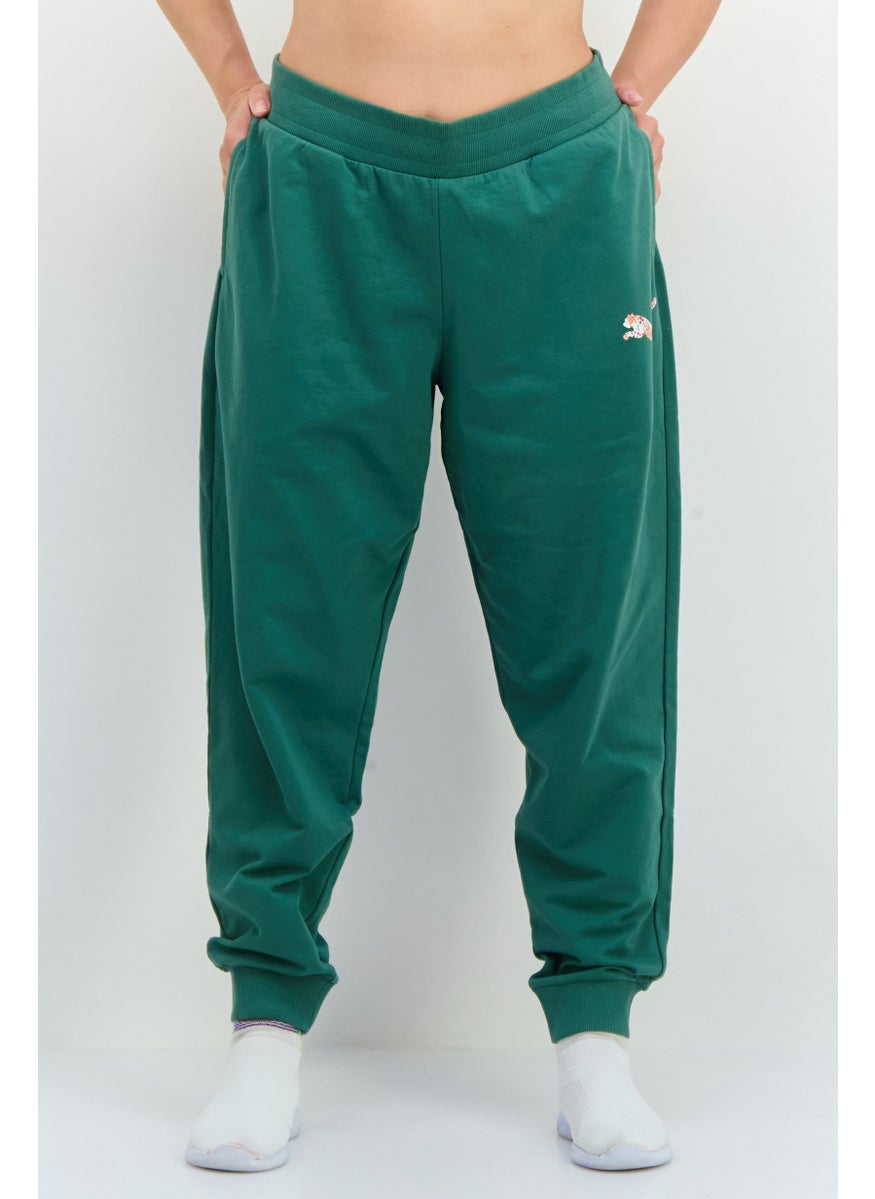 PUMA Women Regular Fit Outdoor Track Pants, Green  - Image 1