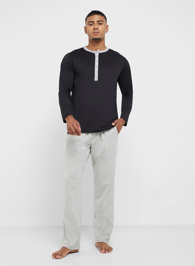 Seventy Five Nightwear T-Shirt & Pants Set  - Image 1
