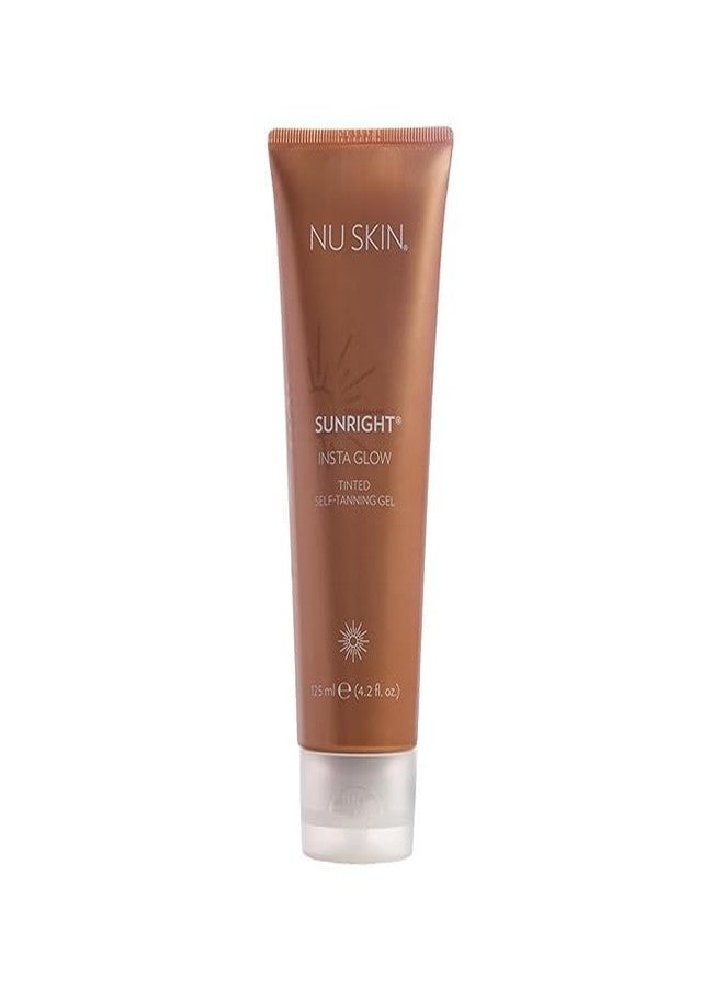 Nu Skin Sunright Insta Glow Self Tanner Gel | 4.2 oz | Summer Tan | Face & Body Bronzer | Beauty & Skin Care | Vitamin E & Avocado Oil & Amino Acids - Image 1