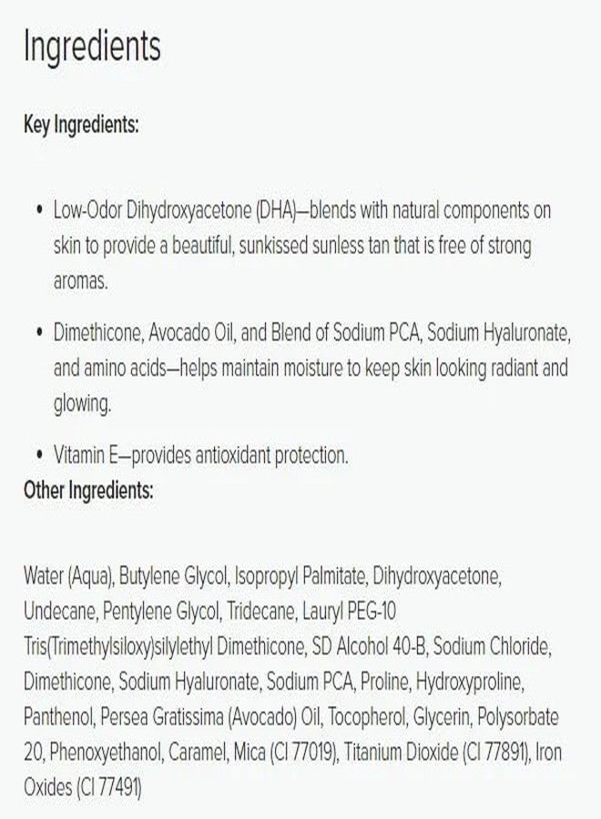 Nu Skin Sunright Insta Glow Self Tanner Gel | 4.2 oz | Summer Tan | Face & Body Bronzer | Beauty & Skin Care | Vitamin E & Avocado Oil & Amino Acids - Image 5