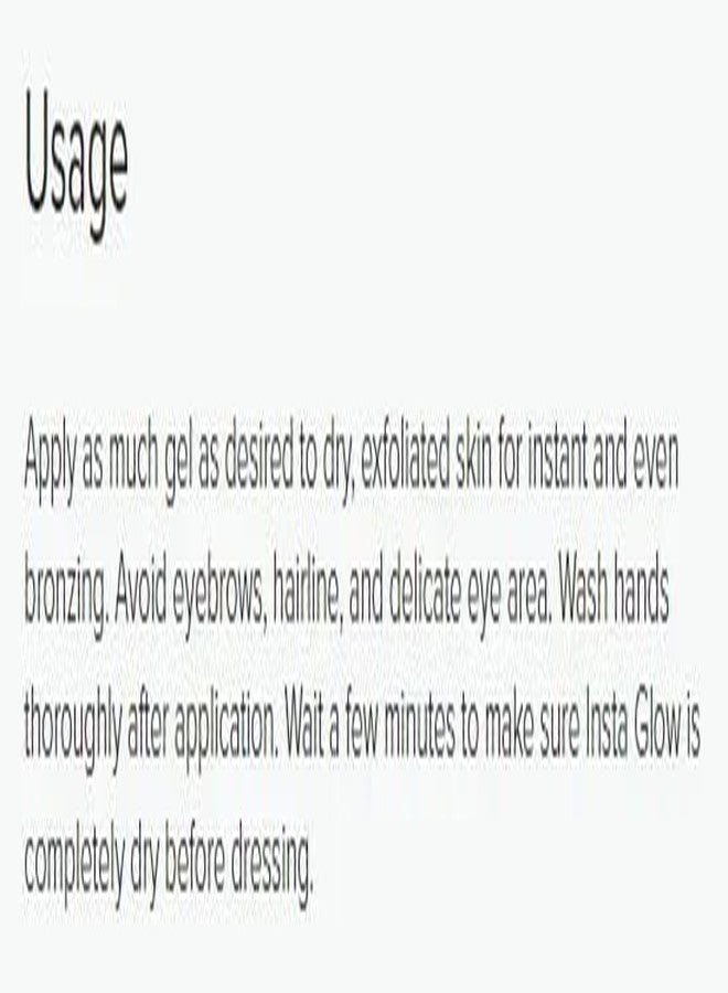 Nu Skin Sunright Insta Glow Self Tanner Gel | 4.2 oz | Summer Tan | Face & Body Bronzer | Beauty & Skin Care | Vitamin E & Avocado Oil & Amino Acids - Image 4
