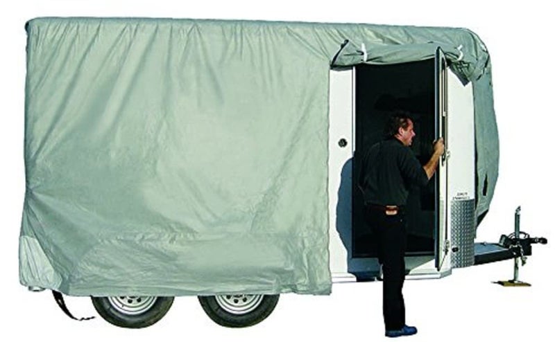 ADCO 46003 SFS AquaShed BumperPull Horse Trailer Cover 121 to 14