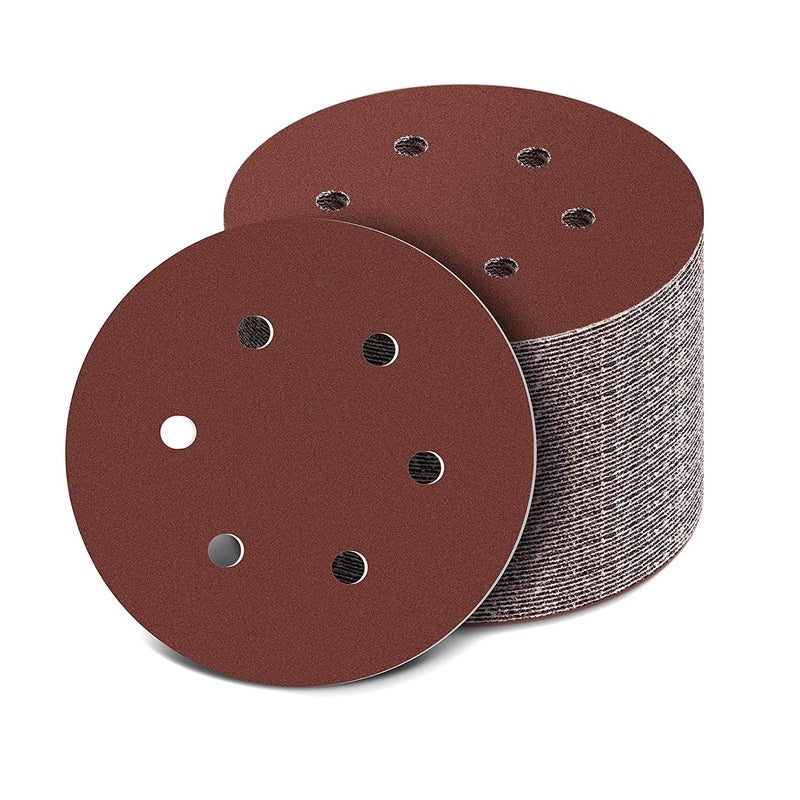 Dumdaar Sanding Disc 150mm 6 with 6 Holes 180 Grit 30 - Image 1