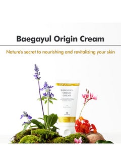 Baegayul Baegayul Origin Cream - Botanical Ingredients with Propolis & Job’s Tears, Deep Hydration & Soothing Relief for Sensitive Skin, Energizing with Korean Herbal Extracts (80ml, 2.71fl oz)  - Image 5