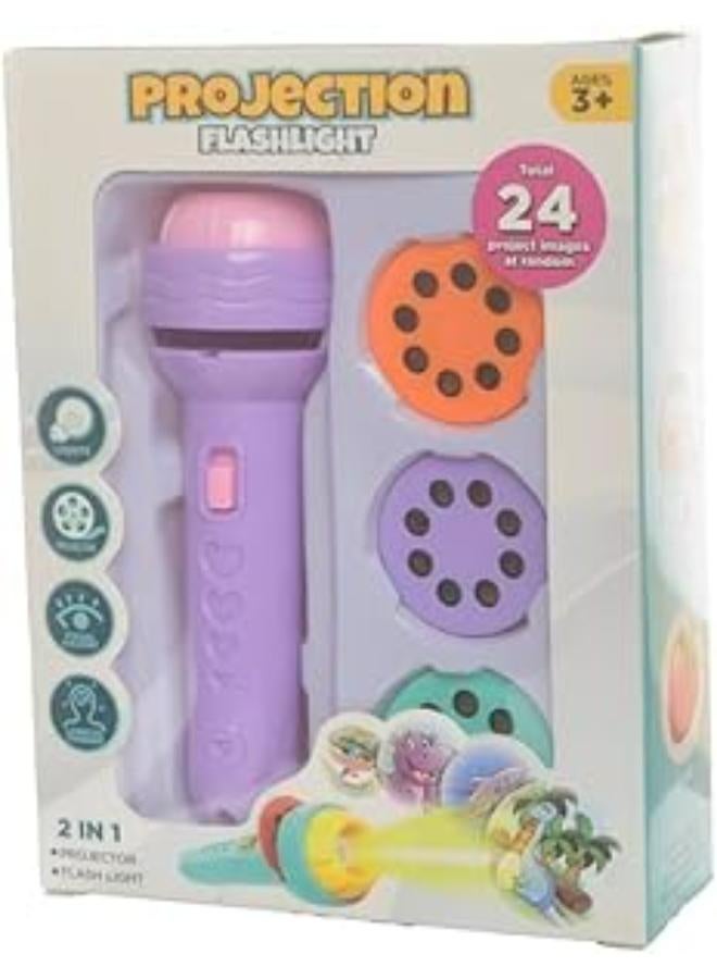 جهاز عرض صغير للأطفال من ماجنيفيسنت ريتش مزود بـ 48 شكلاً أرجوانيًا 8811A