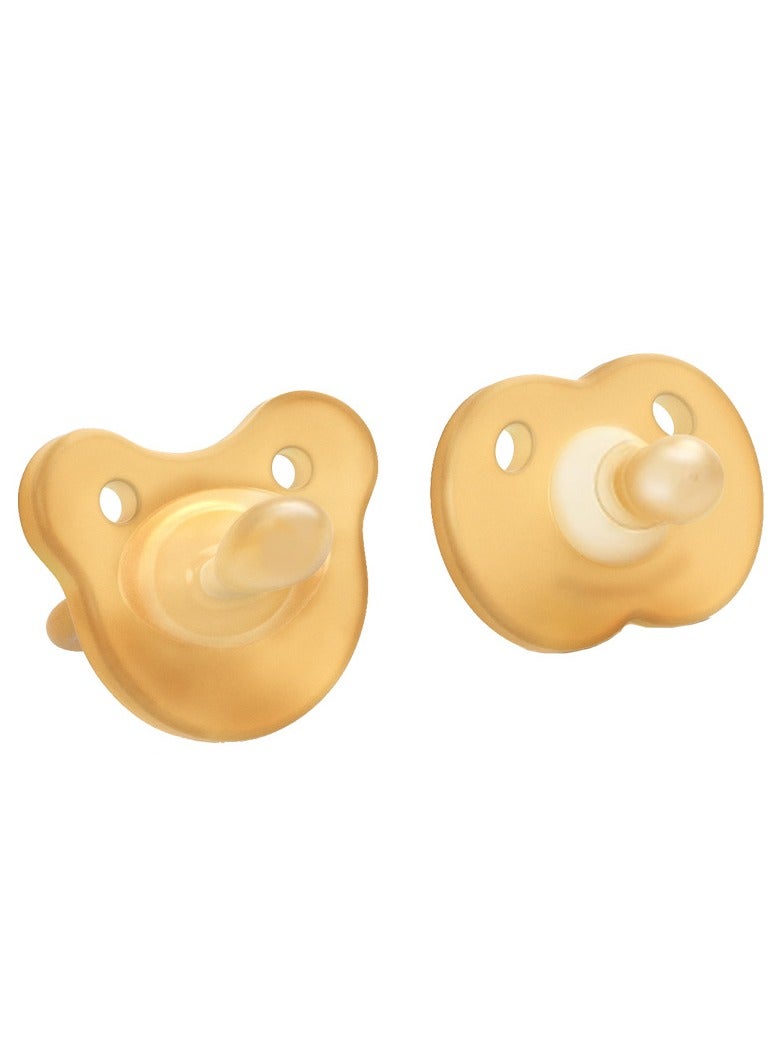 Sharpdo 2-Pack Silicone Baby Pacifier Set Day & Night for 0-24 months  - Image 2