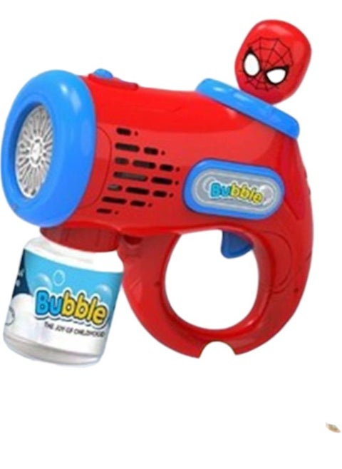 Electric Bubble Gun Automatic Cartoon Bubble Gun For Kids Red/Blue