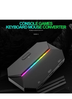 Y&D DMG Mouse Keyboard Converter, TYPE-C USB and LED Adapter, Converter for PS4, Xbox One, 360, Nintendo Switch, PS3(Black)  - Image 4