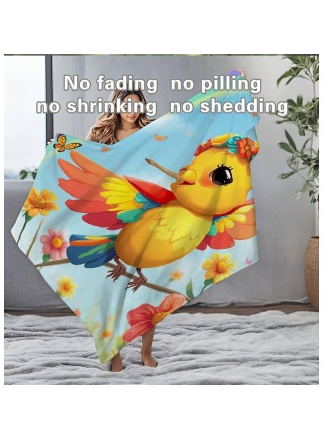 عام بطانية رقيقة من الفانيلا الكرتونية للأطفال أو الطلاب (دافئة ومريحة ومناسبة للنوم والألعاب) 100 سم * 150 سم - 374 - Image 5