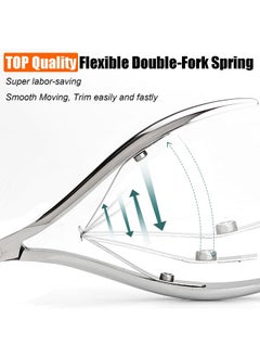 LePinko LePinko Salon-Quality Cuticle Trimmer with Cuticle Pusher, Super Labor-saving Cuticle Cutter, Sharp Cuticle Clippers for Manicurist, Professional Pedicure Manicure Nail Care Tool, 5mm Jaw  - Image 5