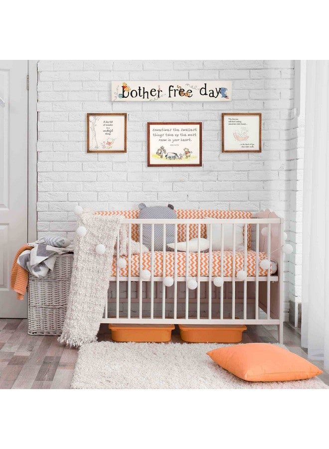 Open Road Brands Disney Winnie the Pooh Room in Your Heart Nostalgic Wood Wall Decor For Nursery, Bedroom or Play Room - Image 5