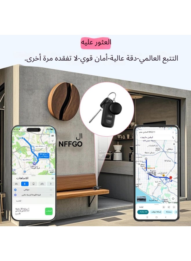 Air Tracker Tags for Android or iOS, Dual System Air Smart Tags-4 Pack, Compatible with iOS Find My or Google'S Find Hub App, Bluetooth Tracker Tag Item Finder for Keys,Luggages,Backpack,Wallet - Image 4