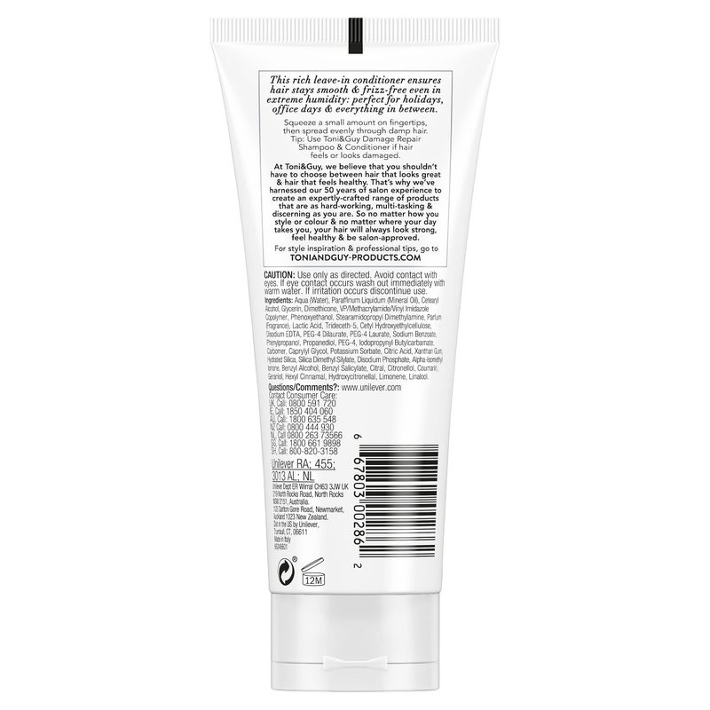 TONI&GUY بلسم توني وجاي للتصفيف، تحضير - Image 2