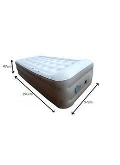 FULL JOY Inflatable Raised Air Mattress 196*97*49cm  - Image 2