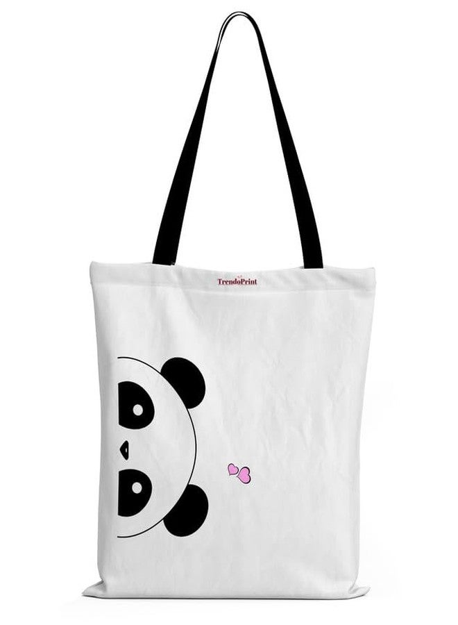 TrendoPrint Multi-Purpose Shopping/Grocery Tote Bag - Sturdy Canvas With 15Kgs Capacity for Women, College Girls (BTBN28) - Image 1