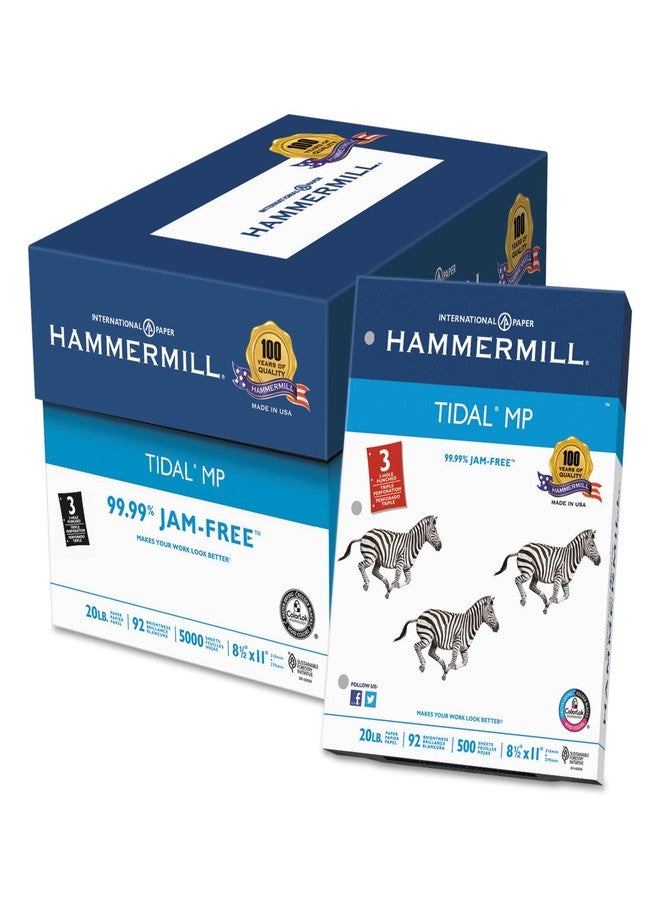 Hammermill Printer Paper, 20 lb Tidal Copy Paper, 3 Hole - 92 Bright, Made in the USA - 1 Ream (500 Sheets) - Image 4