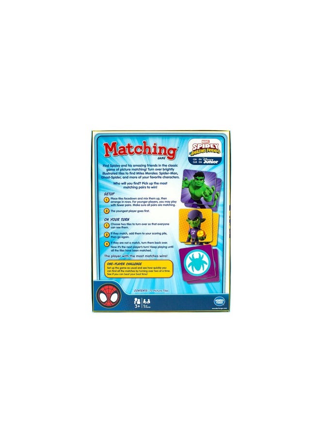 Wonder Forge Marvel Matching Game by Wonder Forge | Exciting Memory Game for Kids | Engaging with Favorite Marvel Characters | Ideal for Ages 3-5 | Fun Family Activity  - Image 5