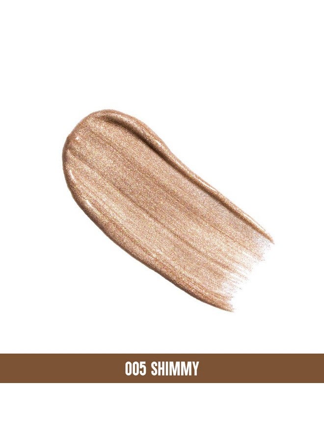 كلربار ملمع الشفاه Colorbar Starlit - Shimmy، لمسة نهائية لامعة - ذهبي، 6 مل - Image 3