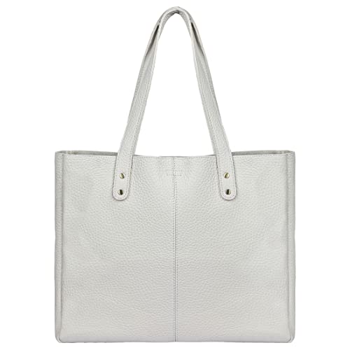 KomalC Leather Tote Bag for Women Purse Satchel Travel Bag shopping Carry Messenger Multipurpose Handbag - Image 1