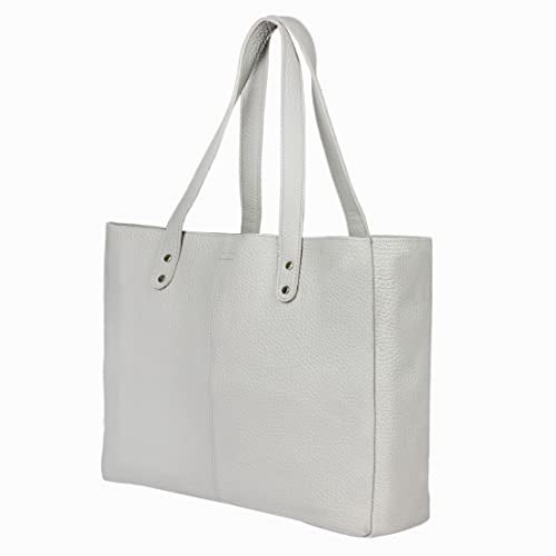 KomalC Leather Tote Bag for Women Purse Satchel Travel Bag shopping Carry Messenger Multipurpose Handbag - Image 5