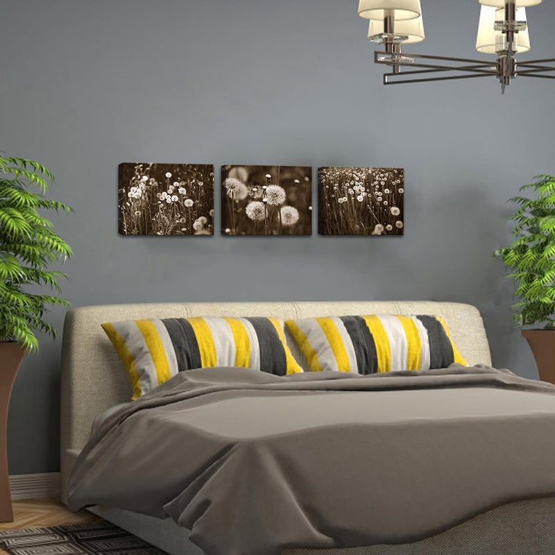 RnnJoile Dandelion Canvas Art Set - Image 2