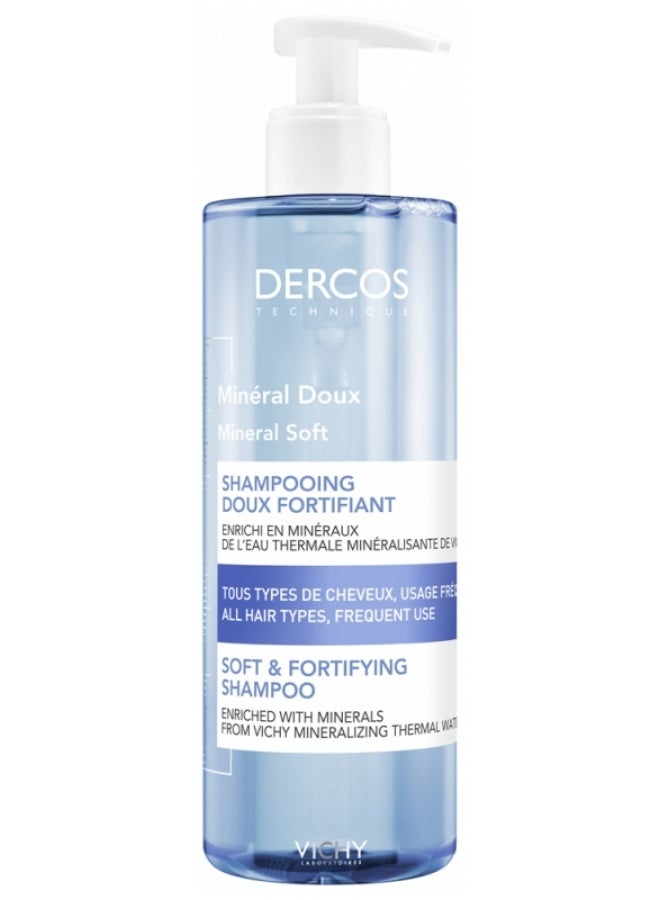 Dercos (Anti Dandruff DS) Dercos Mineral Soft and Fortifying Shampoo 400ml