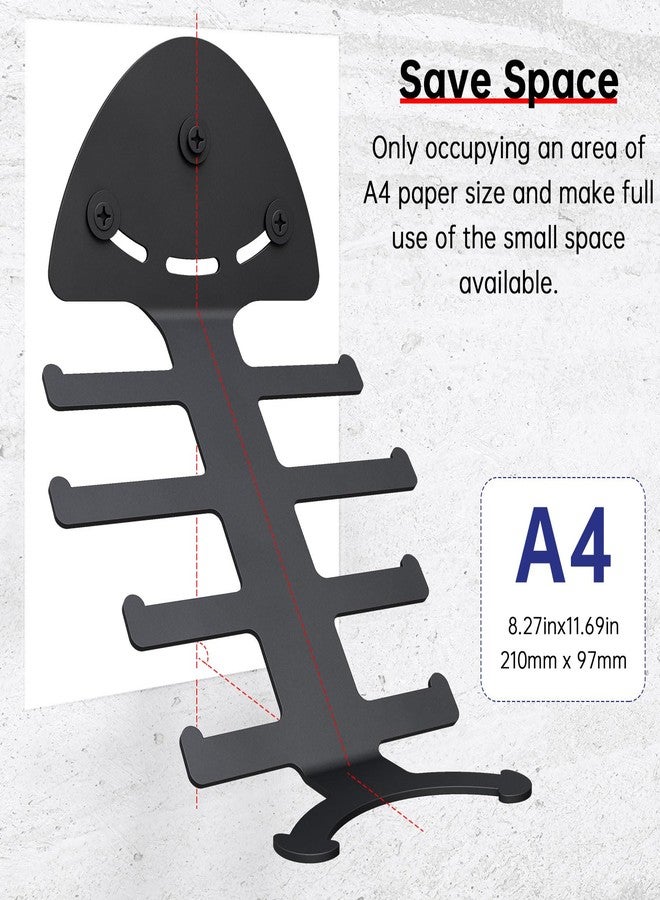 KOMOHOM Exercise Resistance Band Rack, Resistance Bands Storage Hanger Gym Equipment Organizer Rack for Pull Up Bands, Multi-Purpose Gym Equipment Storage - Image 4