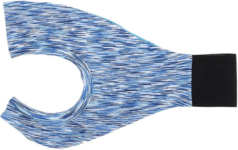 Breathable Blue Mesh VR Headset Face Mask Cover Sweat Absorbent Eye Padding - Image 1