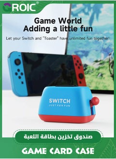 Switch Blue Game Card Case for Nintendo Switch/Lite/OLED Portable Cute Toaster Switch Game Card Storage Holder with 2 slots Switch Game Cartridge - pzsku/Z46E89A232EB2D8DA57A0Z/45/_/1713338335/d85e8710-9ace-42bc-a883-d416f2f45ce1