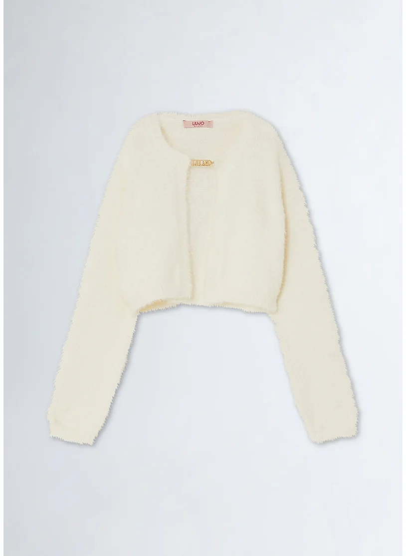 ليو جو Knit Cardigan