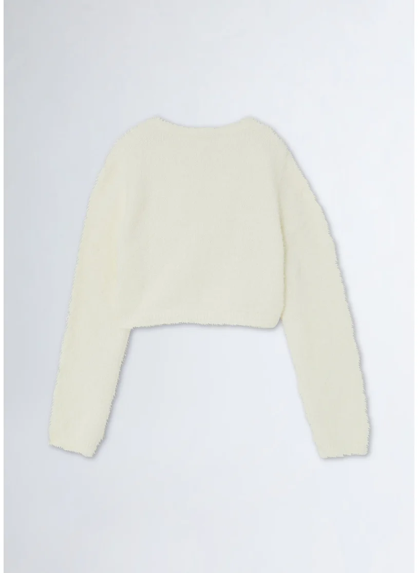 ليو جو Knit Cardigan