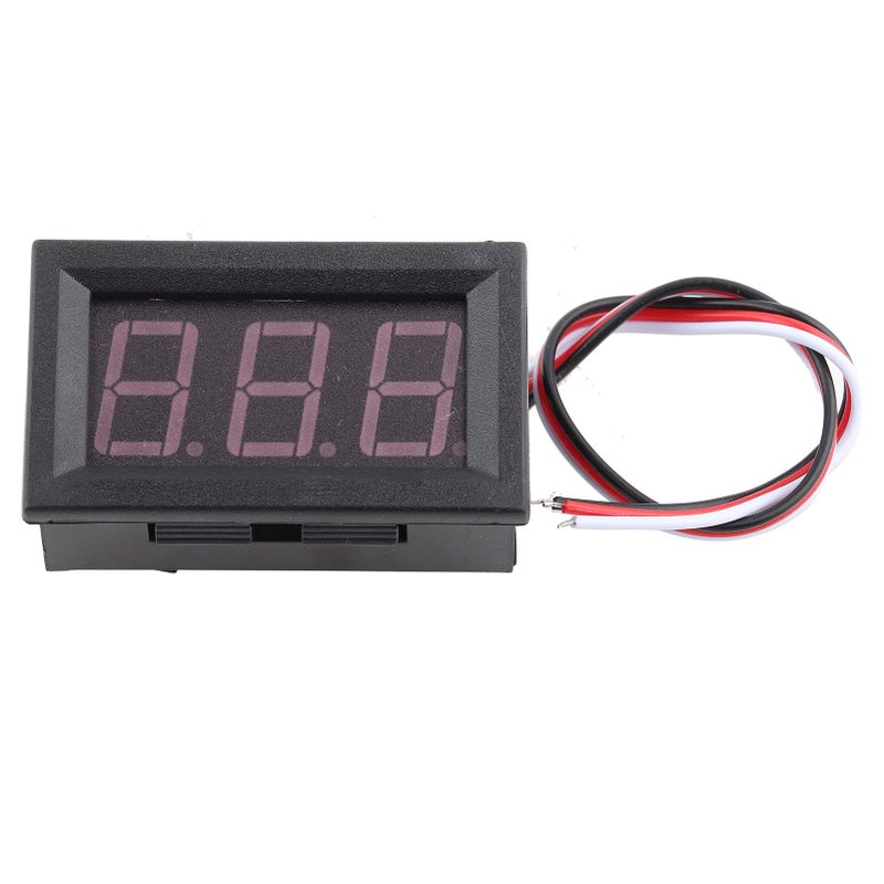 Digital LED Voltmeter Panel DC 0 100V Red Backlight 3 Digit Screen Easy Read - Image 2