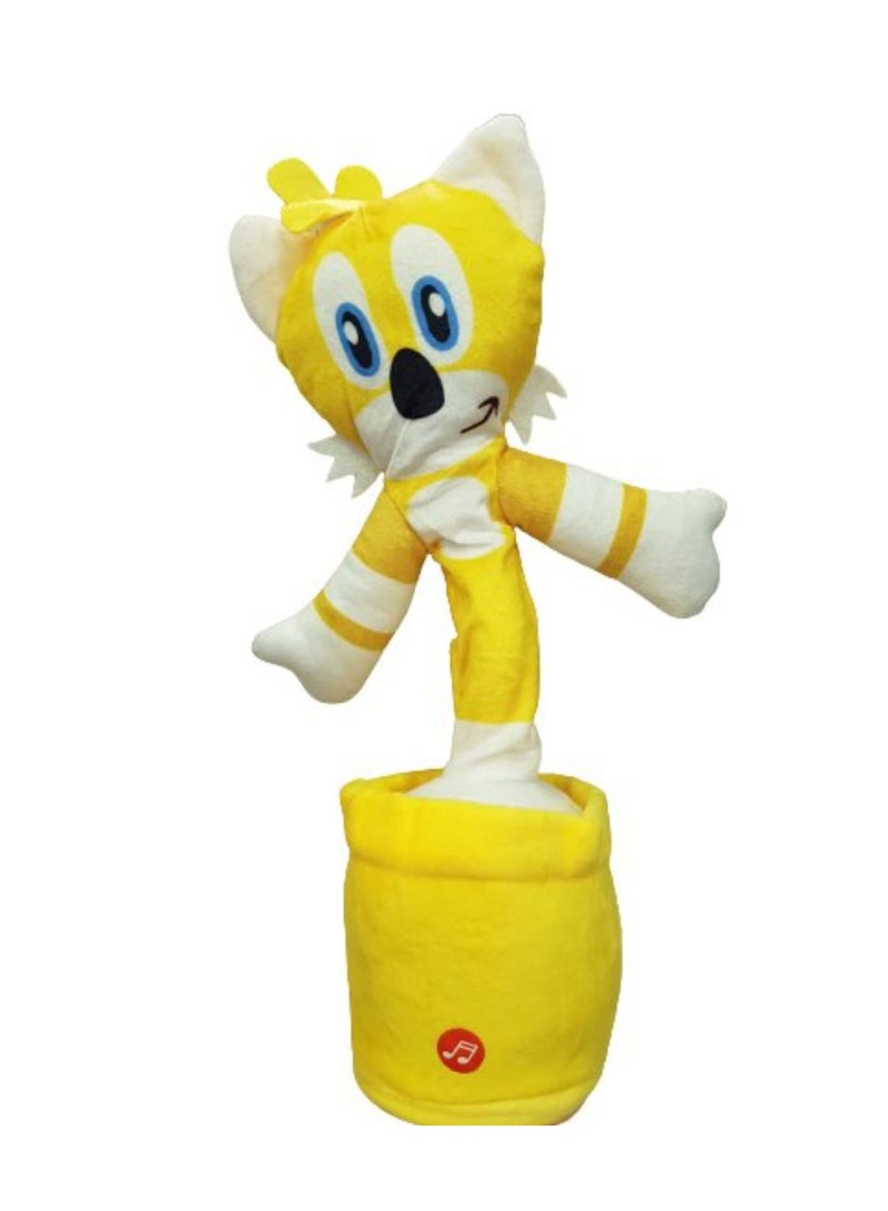 Rechargeable electronic dancer sonic stuffed toy - Image 1