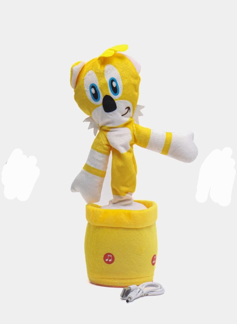 Rechargeable electronic dancer sonic stuffed toy - Image 2