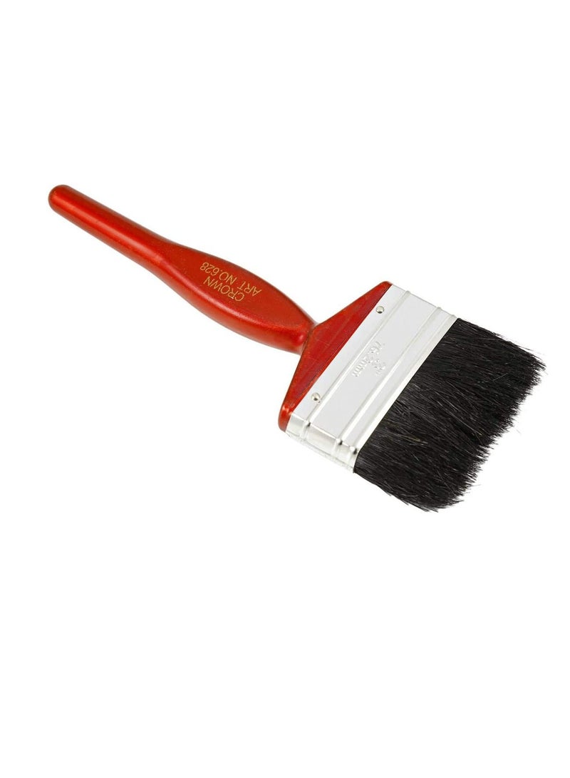 كراون فرشاة دهان - 3 انش - لون احمر - مادة النايلون - Image 2