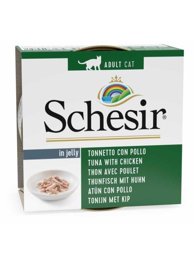 Schesir Cat Wet Food Tuna With Chicken Fillets 85g