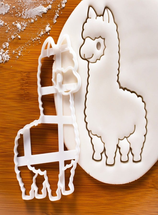 Bakerlogy Cute Alpaca cookie cutter, 1 piece - Bakerlogy - Image 2