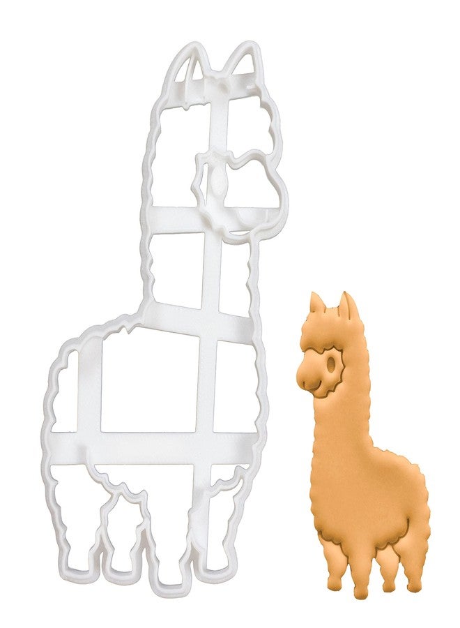 Bakerlogy Cute Alpaca cookie cutter, 1 piece - Bakerlogy - Image 1