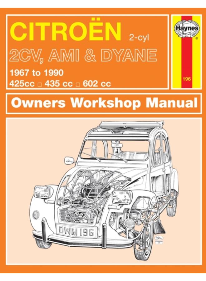 Citroen 2CV, Ami & Dyane (67 - 90) Haynes Repair Manual
