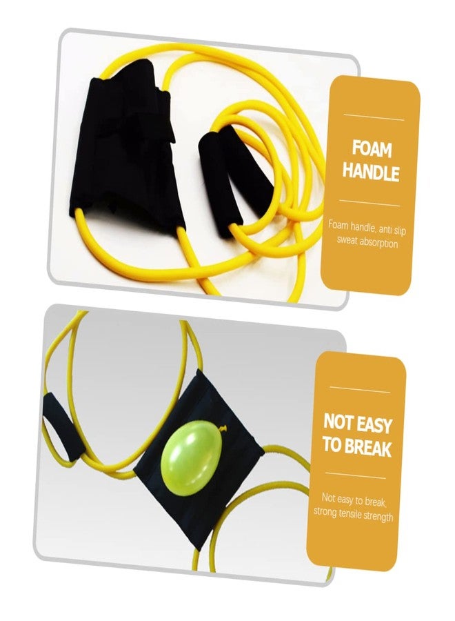 Vaguelly Outside Toys Water Balloon Game 3 Man Water Balloon Launcher T Shirt Launcher 3 Person Sling Water Balloon Shooter Water Balloon Thrower Child Billiards Latex Elastic - Image 3