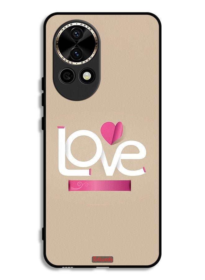 Tolwak Huawei nova 12 5G Protective Case Cover Love Art - Image 1