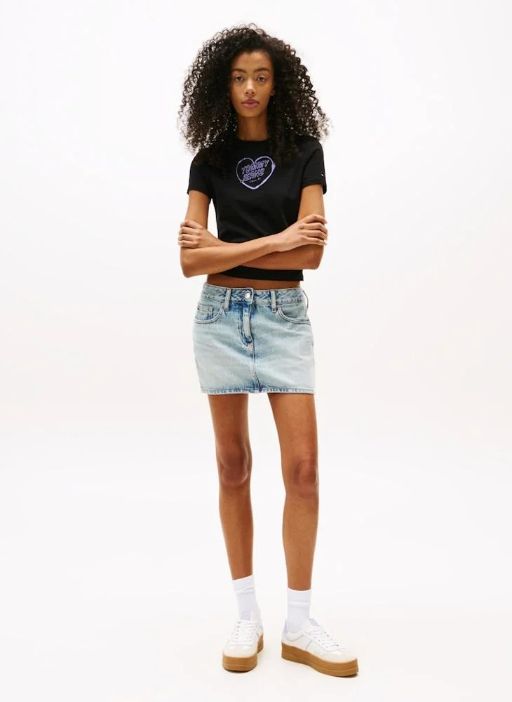 TOMMY JEANS Graphic Crew Neck T-Shirt