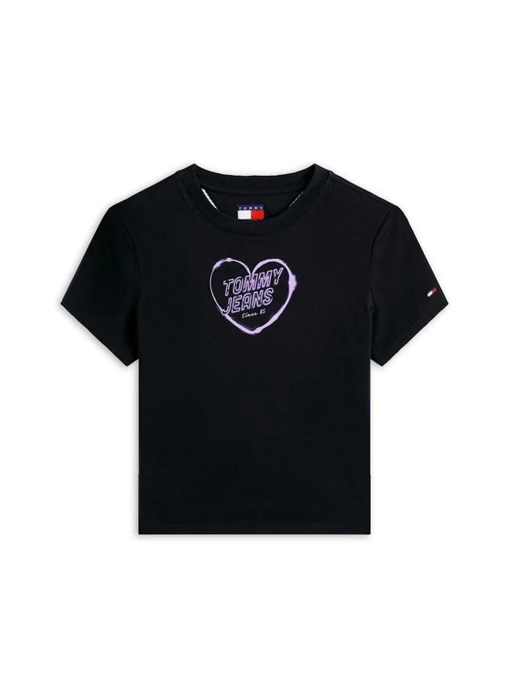 TOMMY JEANS Graphic Crew Neck T-Shirt