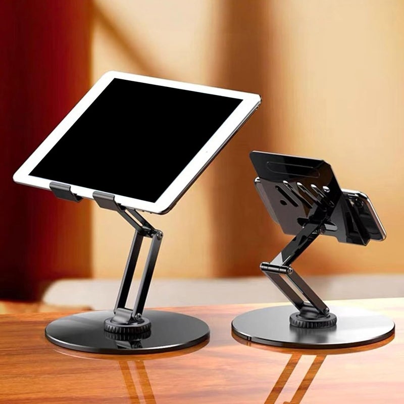 360 Rotating Tablet Stand Adjustable Holder Bracket for Drawing Video Conferencing Watching Movie Multiple Angles Adjustable Phone Holder - Image 2