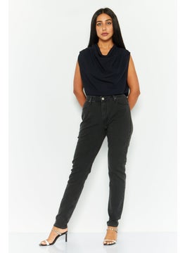 LEE Women Plus Size Washed Skinny Jeans, Black  - Image 2