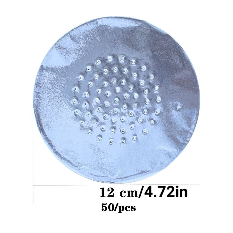 12cm Perforated Hookah Foil Tin For Arabic Carbonized Smoking 50pcs - Image 1