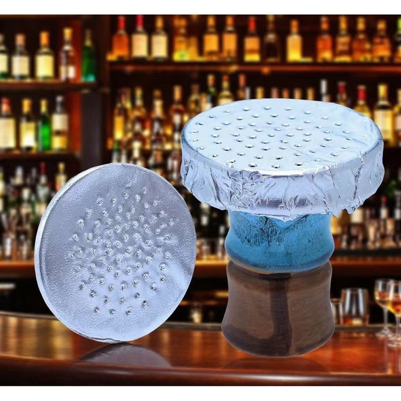 12cm Perforated Hookah Foil Tin For Arabic Carbonized Smoking 50pcs - Image 5